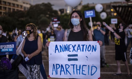 Protest against the economy and annexation, Tel Aviv, Israel - 23 Jun 2020