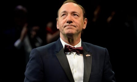 Kevin Spacey, who receives an honorary knighthood for services to international culture, said he felt like ‘an adopted son’.