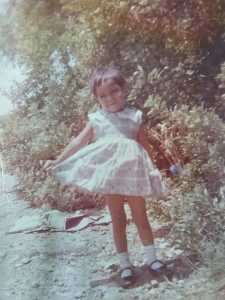 Sandra, as a young child