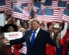 Trump takes stage at convention as party scrambles to defend vulnerable candidates and unpopular policies – live 缩略图
