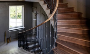 The dramatic staircase.