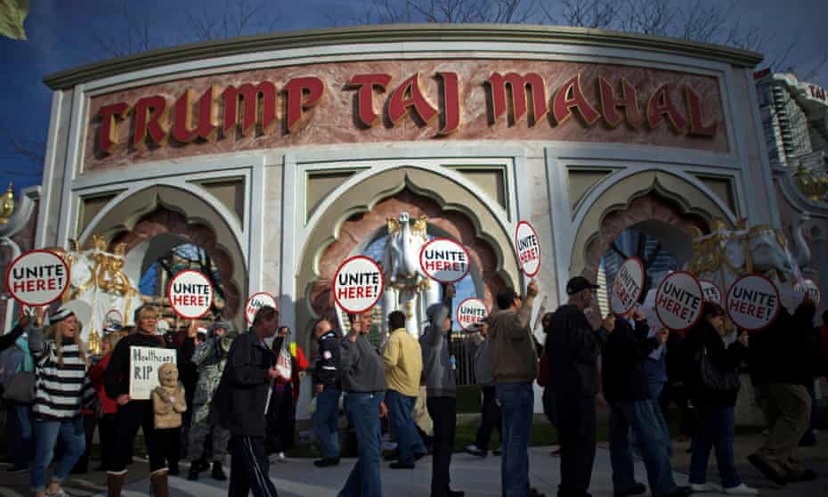 The strike by union workers at the Trump Taj Mahal was the longest in Atlantic City casino history.