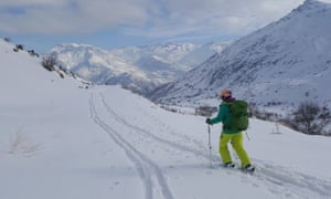 Ski touring near Mount Halgurd - Iraq’s highest peak.