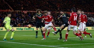 Costa scores the opener.