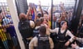 Fans appeared to breach the security gates at Hard Rock Stadium hours before the Copa América final between Argentina and Colombia