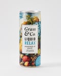 Grass & Co Liquid relax chamomile and peach drink