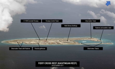 Fiery Cross Reef in the South China Sea