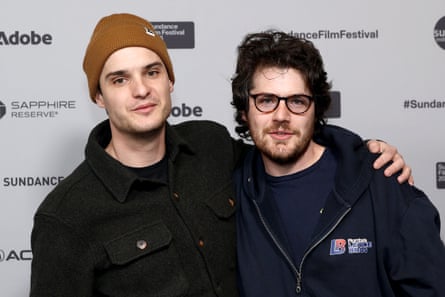 Charlie Tyrell and Daniel Roher at Sundance