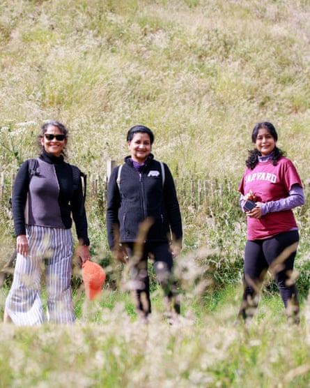 Radhika Guruju, Srividya Bharath and Reshmi Lisitza are off to