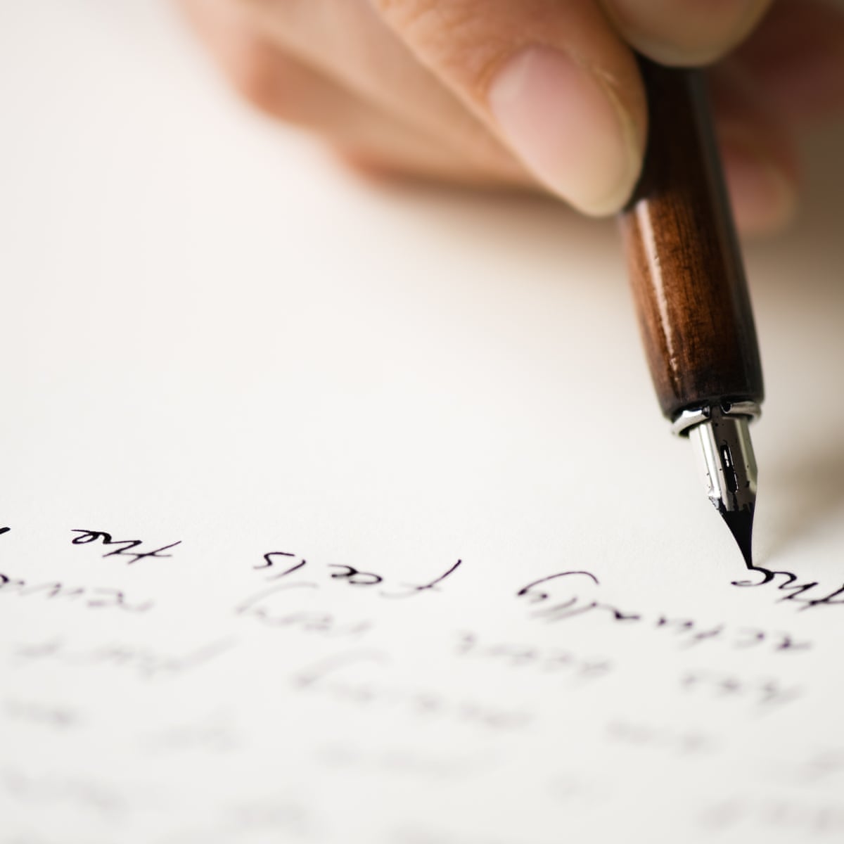 Someone Writing A Poem