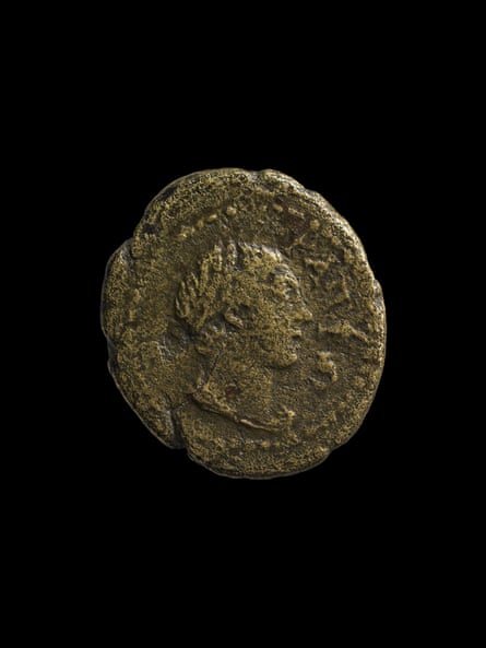 Ancient Greek coin depicting the poet Sappho.