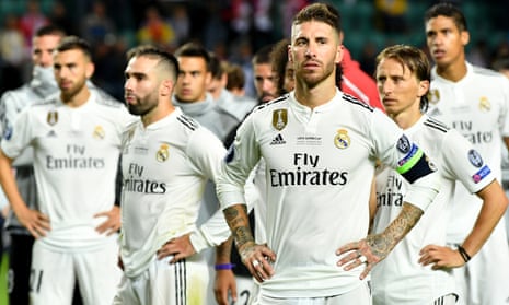Real Madrid lost 4-2 to neighbours Atlético Madrid in the Uefa Super Cup – Julen Lopetegui’s first competitive game in charge after replacing Zinedine Zidane.