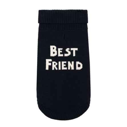 Black jumper with the words ‘Best Friend’ in white