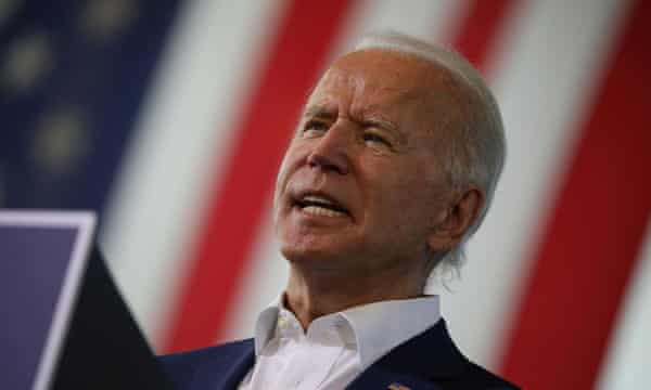The Democratic presidential candidate, Joe Biden, delivers a speech during a voter mobilisation event in Florida this week. The Democratic presidential candidate, Joe Biden, delivers a speech during a voter mobilisation event in Florida this week.