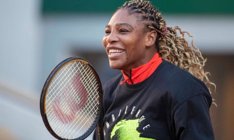 Mantle Ambassadør klap Serena Williams' passion undimmed as she competes in 19th French Open |  Serena Williams | The Guardian