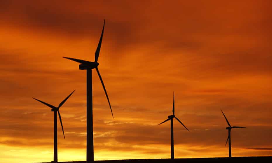 Dunlaw wind farm in the Scottish Borders