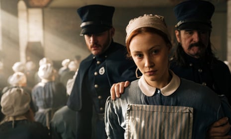 Merciless suspense … Sarah Gadon as Grace Marks in the Netflix adaptation of Alias Grace.