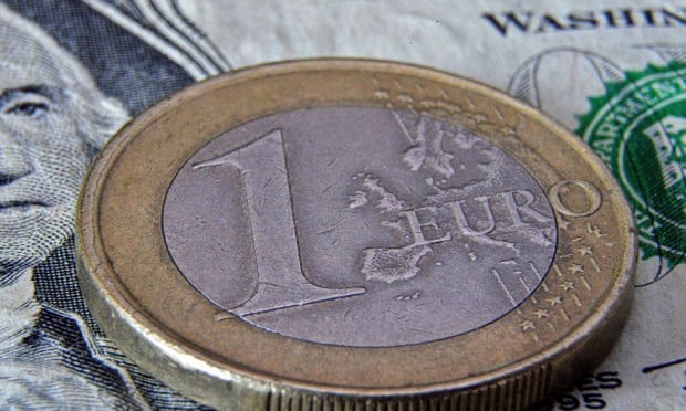 The euro and the dollar are close to parity for the first time since 2002,
