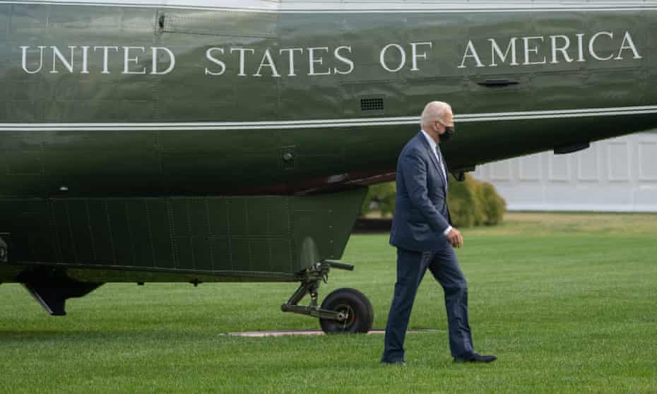 United States President Joe Biden returns to the White House - 25 Oct 2021Mandatory Credit: Photo by REX/Shutterstock (12553414d) United States President Joe Biden returns to the White House in Washington, DC, after speaking at events on his Build Back Better Agenda,. United States President Joe Biden returns to the White House - 25 Oct 2021