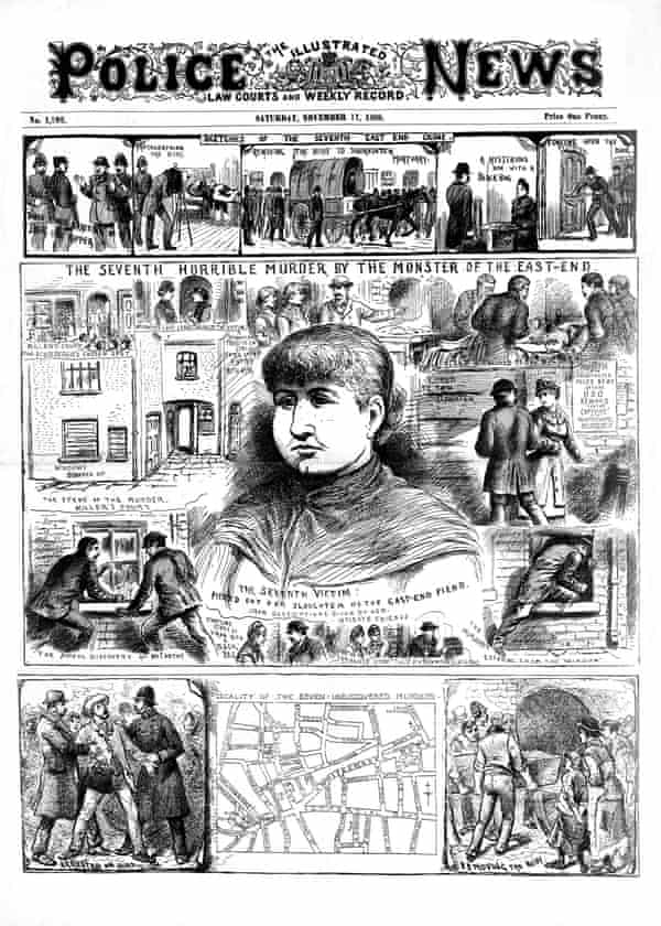 The Police News front page on 17 November 1888.