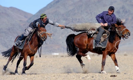 Kokpar is said to have originated with Genghis Khan’s early-13th-century mounted raiders, although it may be even older