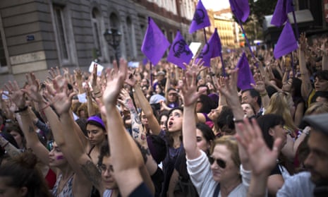 465px x 279px - Protests in Spain as five men cleared of teenager's gang rape | Spain | The  Guardian