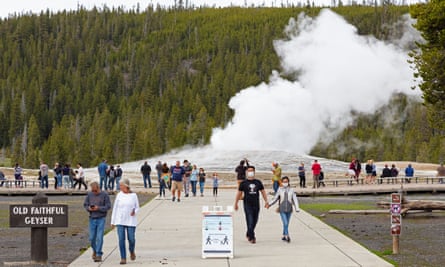 National parks such as Yellowstone have a huge backlog of work that crews have been unable to perform.