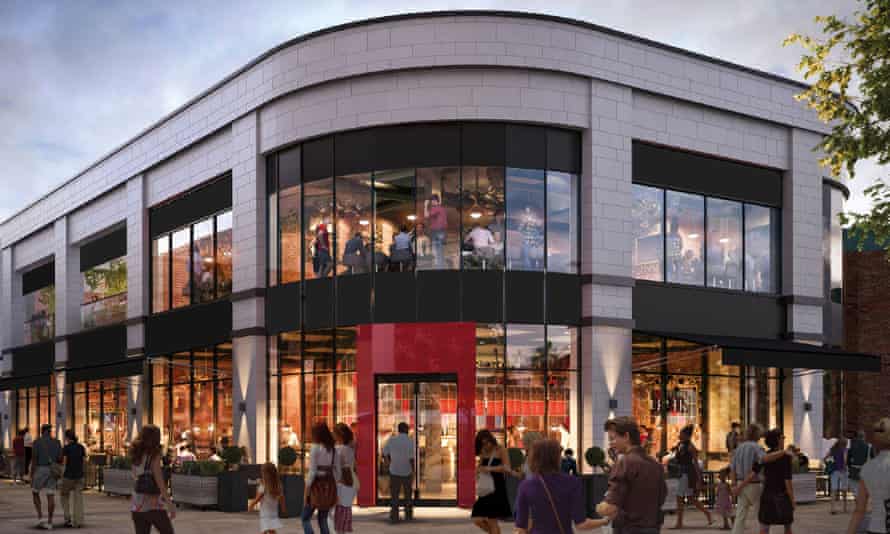 Warrington’s Time Square restaurant and leisure complex, which was backed by the council.
