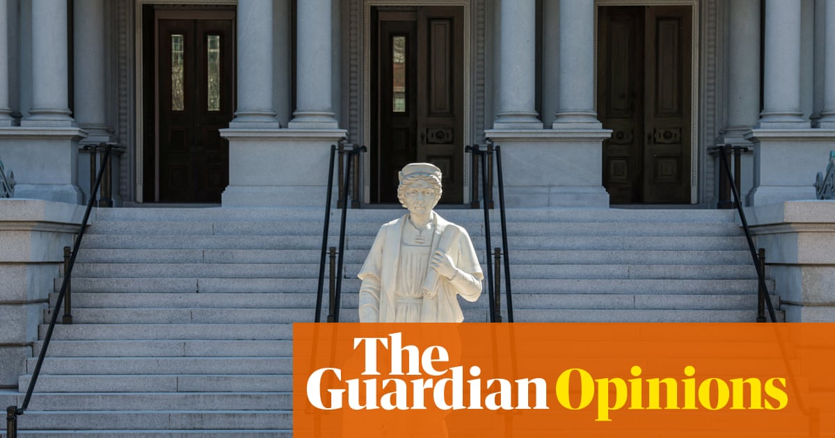 Trump’s White House: where statues toppled by protesters get promoted to a corner office near the Oval.