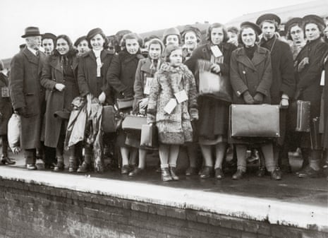 Jewish children, fleeing Nazism in Vienna, arrive in Lowestoft, Suffolk, in 1938.