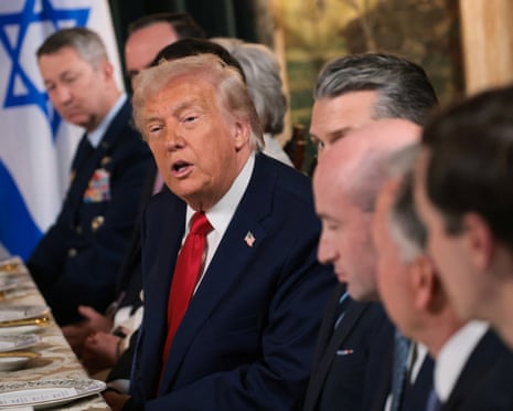 Trump said five major issues would be discussed, including Gaza.