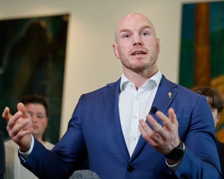 Senator for the Australian Capital Territory David Pocock