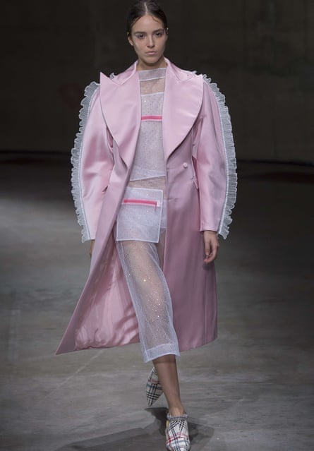 Christopher Kane spring/summer 2018, London fashion week.