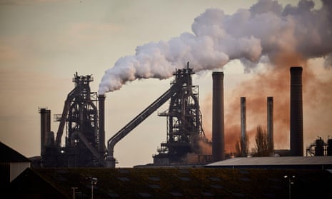 Steelworks in Scunthorpe