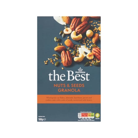 Morrisons The Best Nuts & Seed Granola 500g
