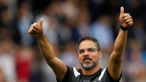We used our chance and I'm delighted, says Huddersfield's David Wagner – video