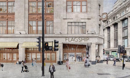 ‘Entirely openable shopfronts’ … Saqqra’s shortlisted entry.