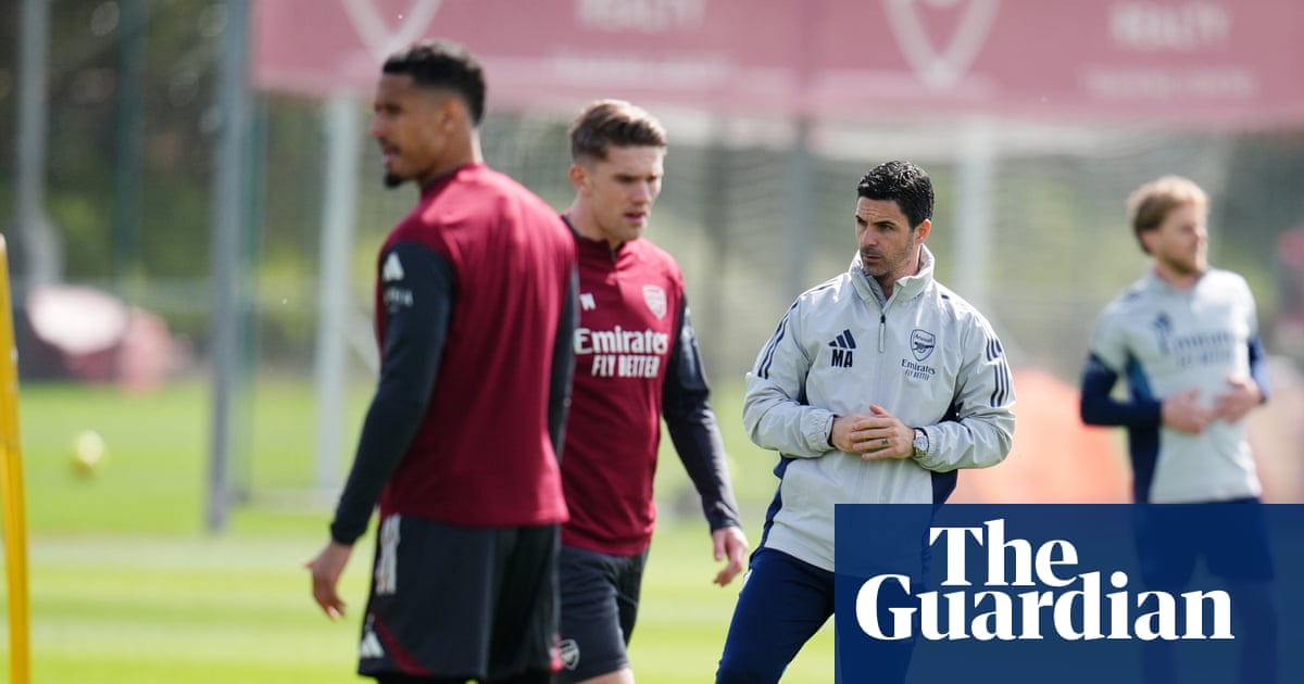 ‘No fear. Pure fire’: Mikel Arteta rallies wounded Arsenal before Sporting test
