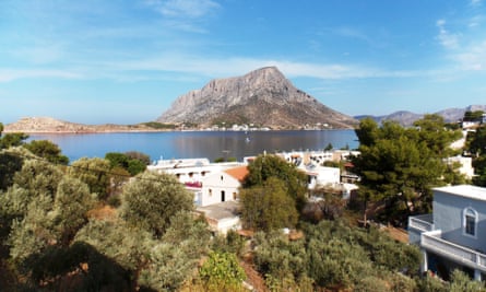 View from Myrties Boutique Apartments, Kalymnos.