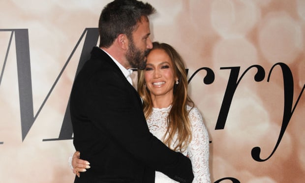 Jennifer Lopez and Ben Affleck in Los Angeles in February 2022