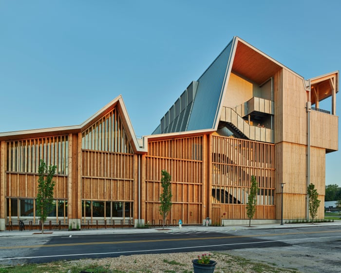 ‘It has a heroic, Roman quality’: how Arkansas’s timber university building could revolutionise architecture
