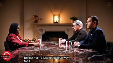 Badenoch (left) speaking on the Triggernometry podcast.