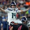 Sam DarnoldSeattle Seahawks quarterback Sam Darnold (14) signals at the line of scrimmage during the first half of an NFL football game against the San Francisco 49ers in Santa Clara, Calif., Saturday, Jan. 3, 2026. (AP Photo/Godofredo A. Vásquez)