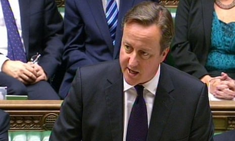 David Cameron speaking about the Paris attacks in the House of Commons.