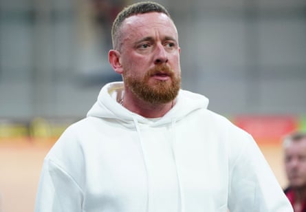 Sir Bradley Wiggins during day one of the HSBC UK National Track Championships in 2022