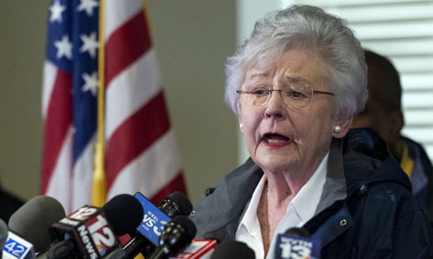 ‘It’s the unvaccinated folks that are letting us down,’ said Kay Ivey.
