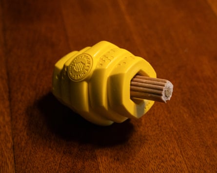 A Project Hive chew toy with a Large Hive Chew Stick