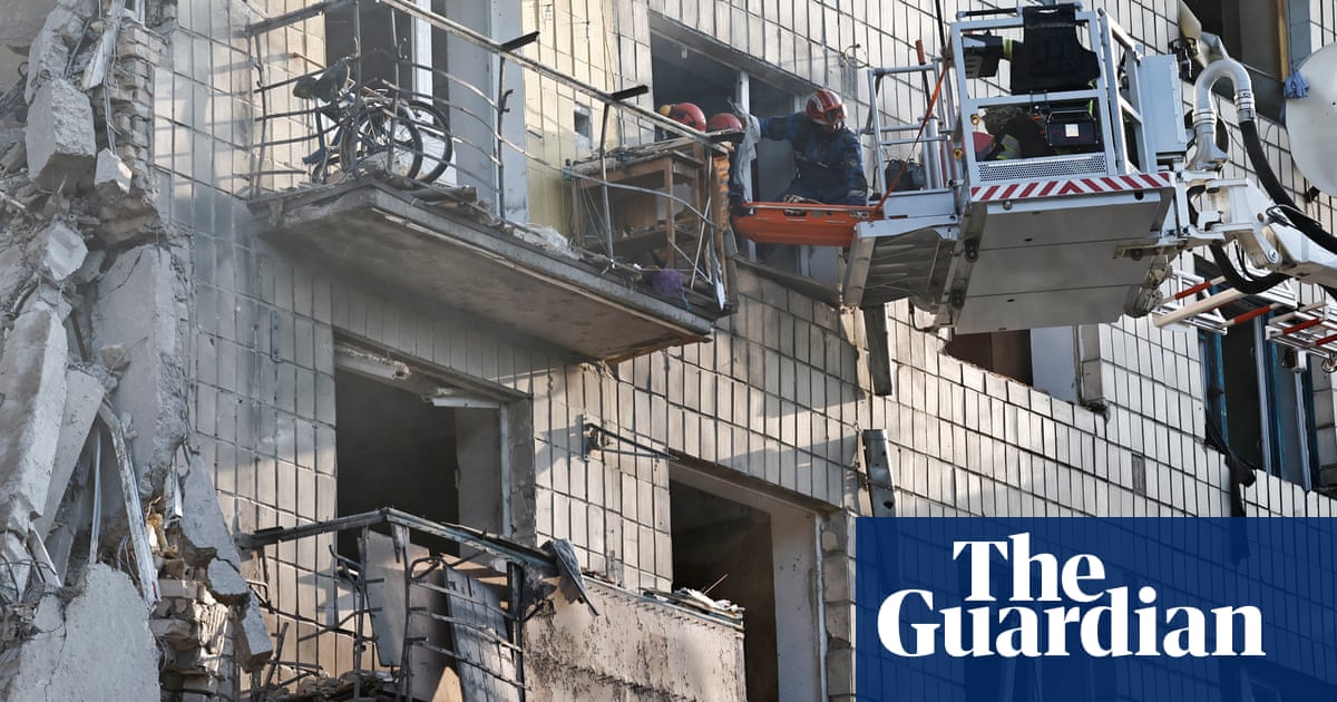 Russian strikes on Kyiv kill at least 14 with attacks reported across Ukraine