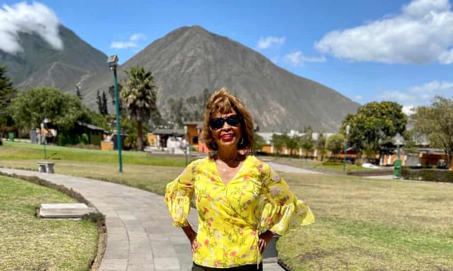 Charlotte Simpson in Ecuador.