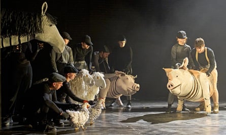 Animal Farm, with puppetry by Toby Olié.